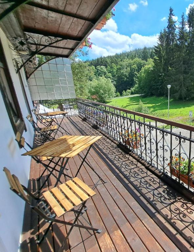 Balkon pokoje č. 6